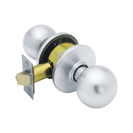 Schlage Schlage Orbit Satin Chrome Passage Lockset 1-3/4 in. F10CSVORB626